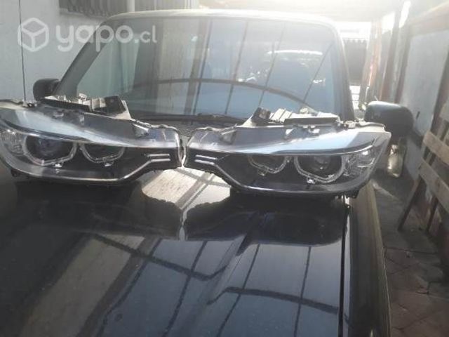 Focos delanteros y capot BMW 320i año 2015