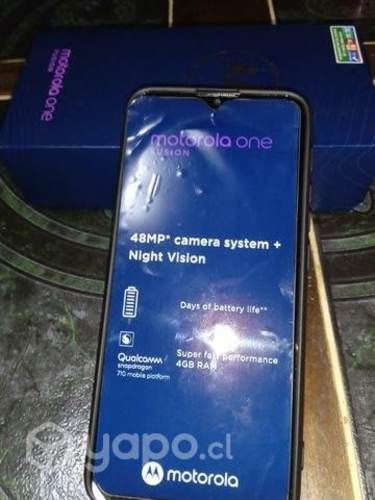 Celular Motorola one fusion