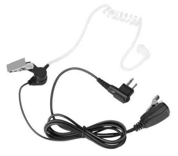 Audífono con Micrófono Para Radios Motorola