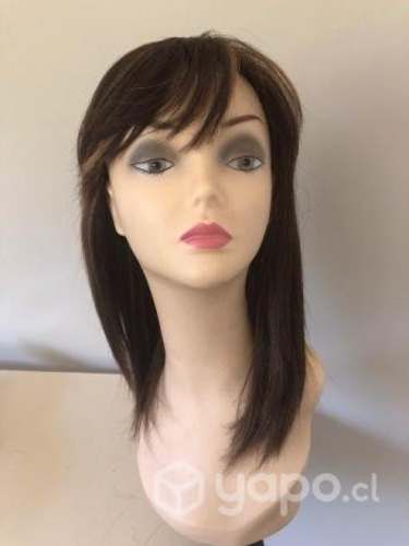 Pelucas en cabello 100% natural y sintético