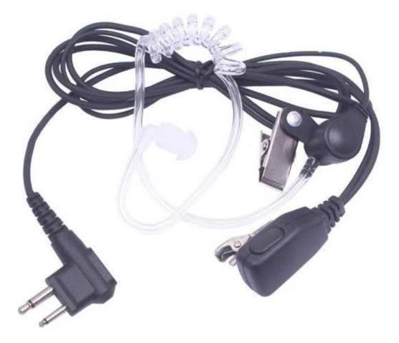 Audífono con Micrófono Para Radios Motorola