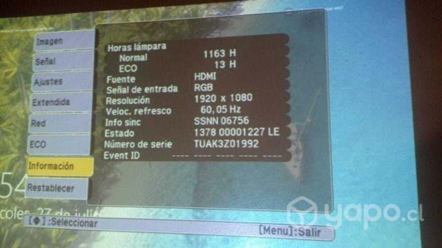 Proyector Epson S-18