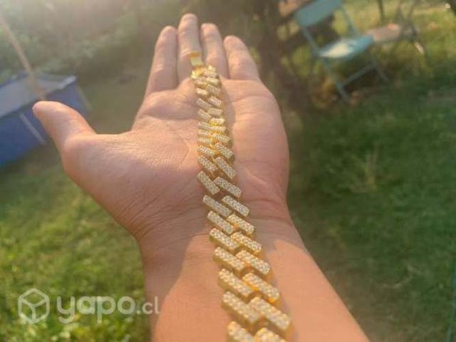 Cadena cubana de mano 20cm