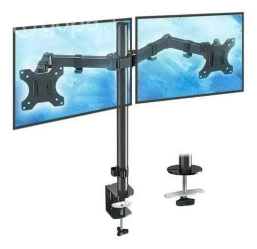 Soporte De Mesa para Monitor Doble Brazo Articulad