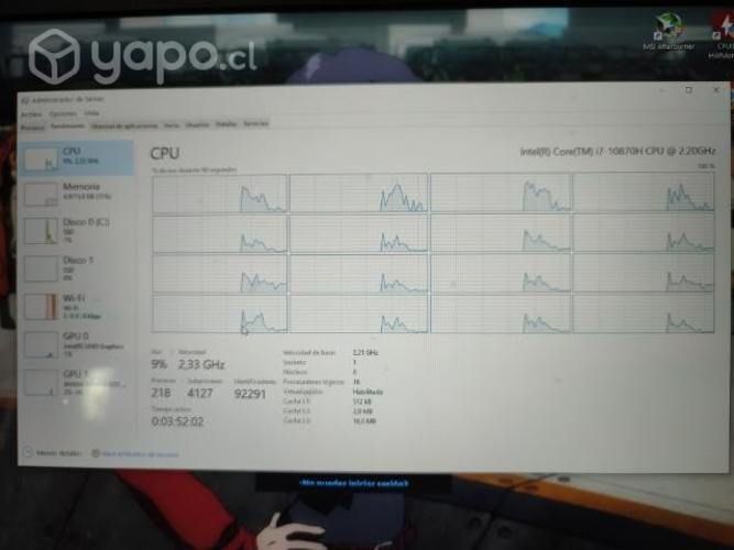 Notebook Gamer / Hackintosh Asus TUF 15