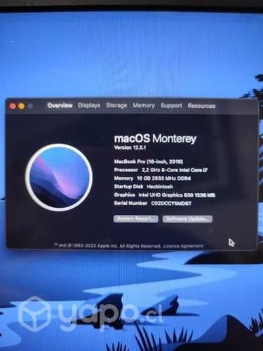 Notebook Gamer / Hackintosh Asus TUF 15