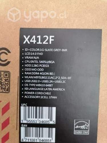 Notebook asus vivobook 14