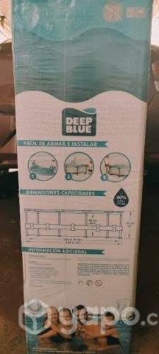 Piscina redonda nueva