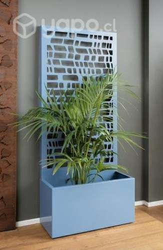 Maceteros metálicos