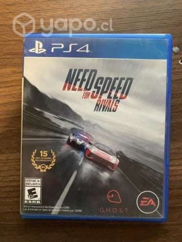 Juego Need for Speed rivals PS4