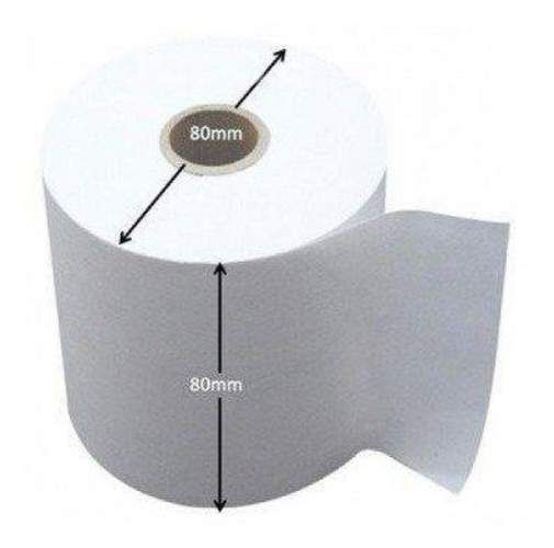 20 Rollos Papel Térmico De 80mm X 80 Mm Boleta
