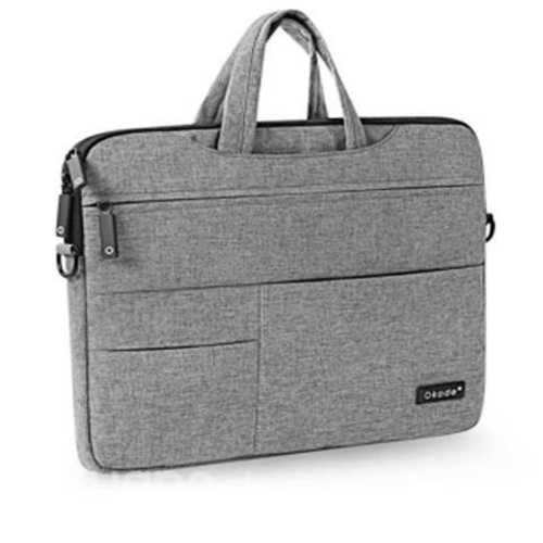 Bolso para notebook okade gris, hasta 13,3&quot;