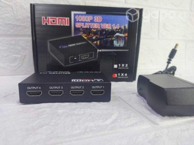 Splitter HDMI de 4 puertos
