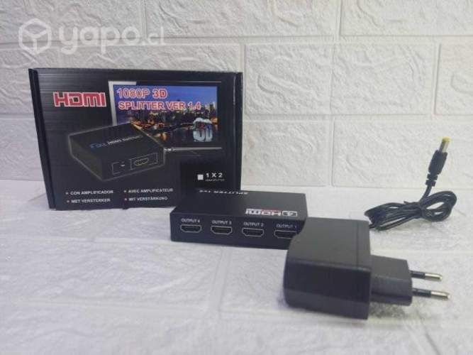 Splitter HDMI de 4 puertos