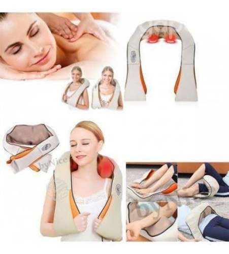 Masajeador de Cuello Espalda Con Apoya Brazos