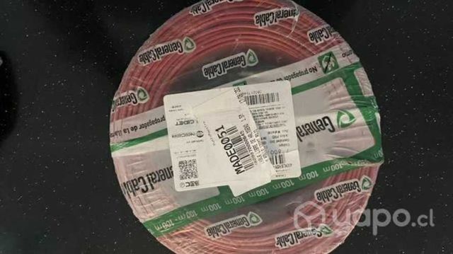 Cable halogeno 1,5mm 100 metros rojo