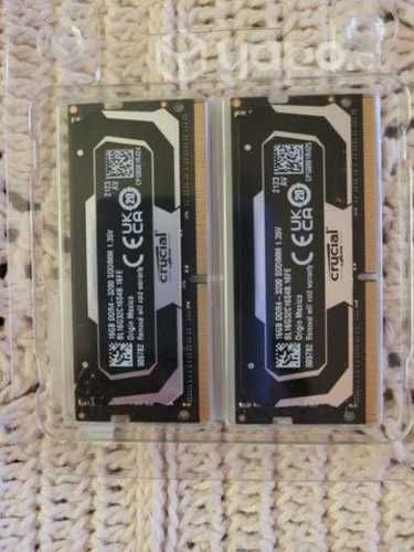 Memoria Notebook Crucial 32 GB Kit DDR4