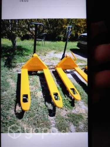 Traspaletas como nuevas