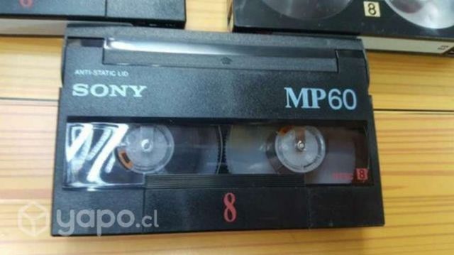 Cintas para camara Filmadora 8mm 120 Minutos