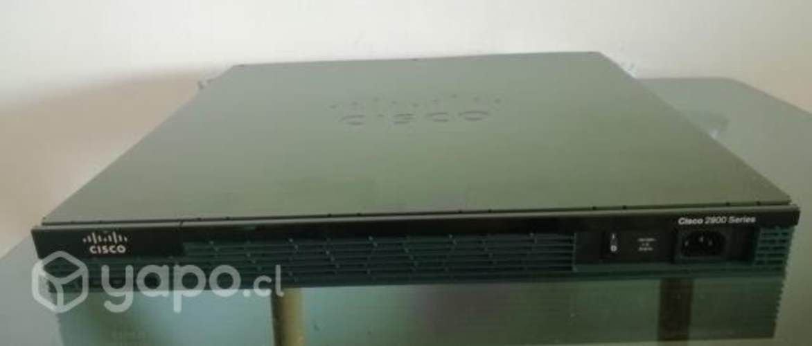 Router Cisco 2900 Series Modelo 2901 +2 soportes L