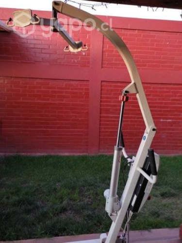 Grua eléctrica traslado de pacientes + arnés