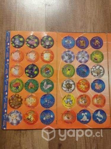 Colección completa Tazos Pokemón 2