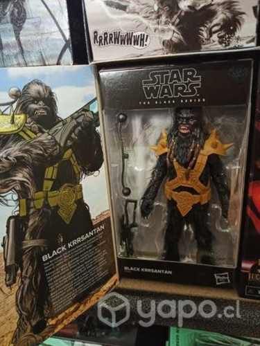 Star Wars Black Series Black Krrsantan Comic Santy