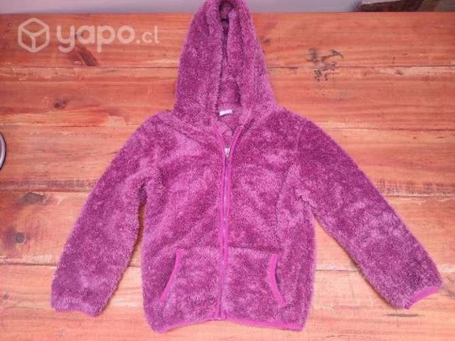 Poleron polar lila niña