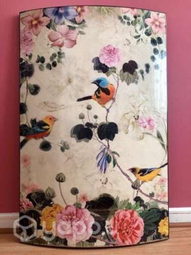 Cuadro pájaro grande convexo