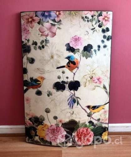 Cuadro pájaro grande convexo