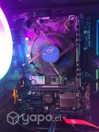 Placa madre H310m-e + procesador i3 9100