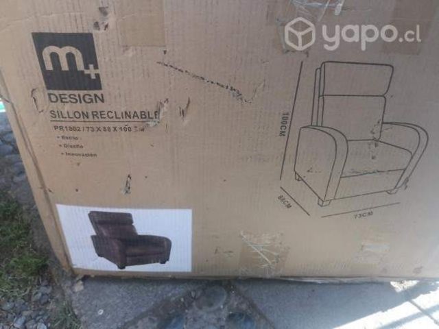 Sillón reclibable nuevo