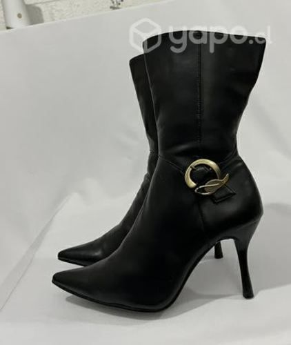 Botín 100% Sintética Marca Green Bay N*39 Negro