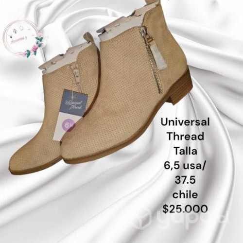 Botin Dama Beige Talla 6,5 USA 37,5 Chile