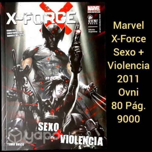 Ovni Marvel Wolverine & Dominó - Sexo + Violencia