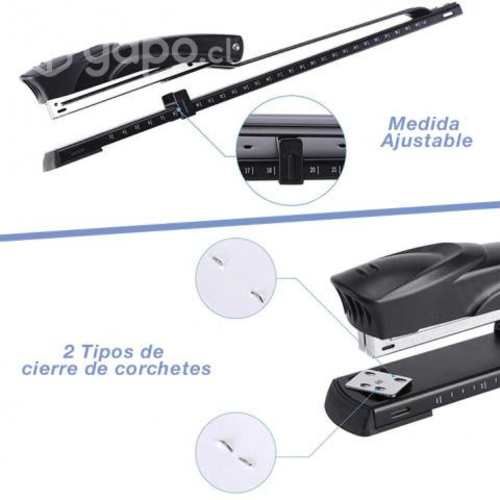 Corchetera Brazo Largo de 30 cm Grapadora 20 Hojas