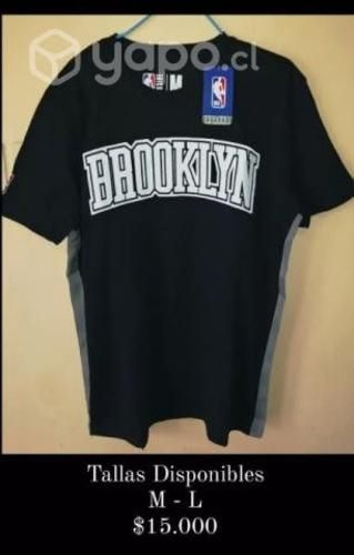 Polera NBA BROOKLYN original (M y L)