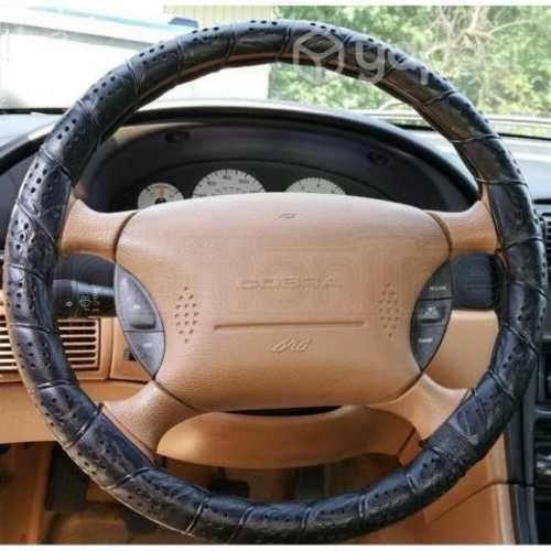 Funda Cubre Volante Manubrio de Cuero Para Auto