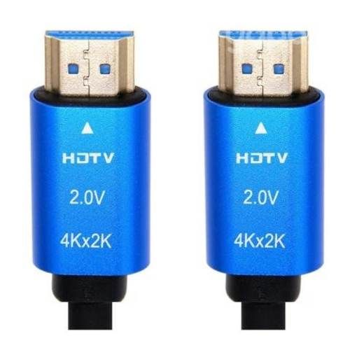 Cable hdmi 2.0 4k 5 mts. m/m, conec. baño oro. pre