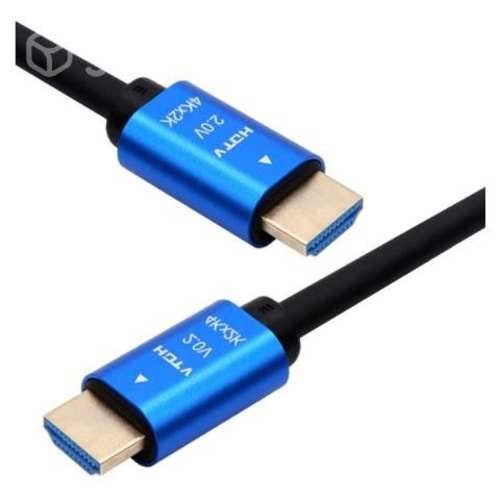 Cable hdmi 2.0 4k 5 mts. m/m, conec. baño oro. pre