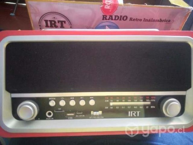 Radio retro irt roja