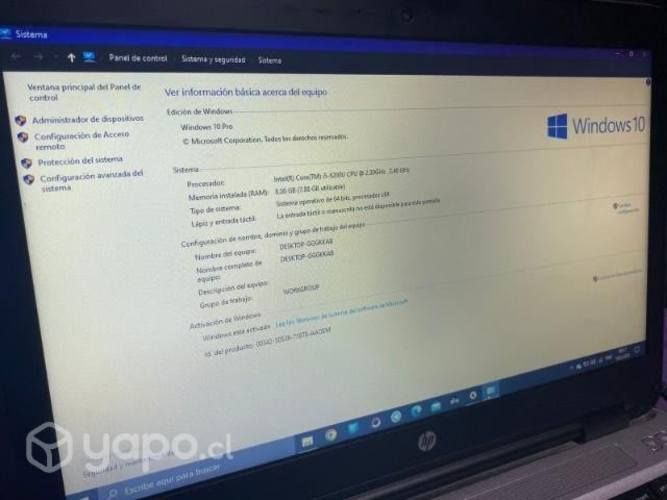 Laptop HP ProBook i5