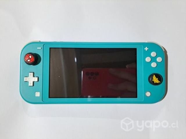 Nintendo switch lite + funda + splatoon 2