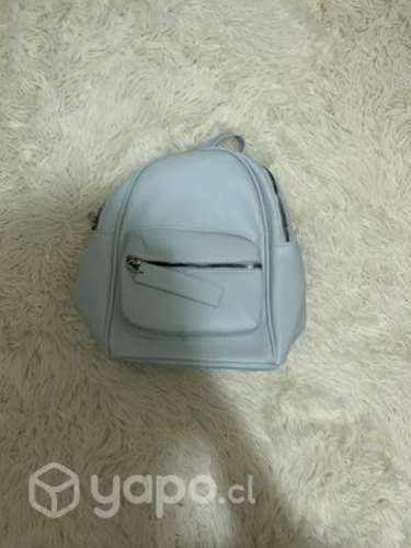 Mochila celeste NUEVA