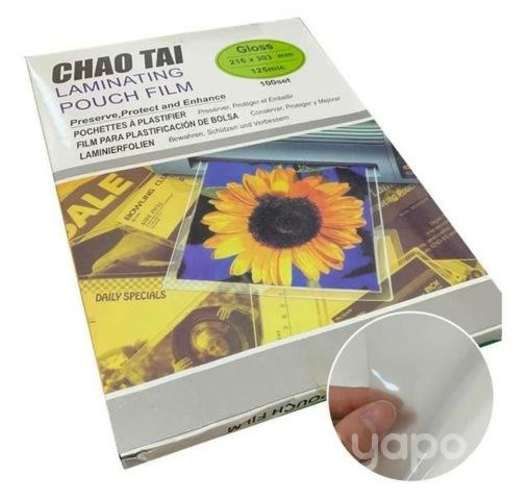 Hojas para plastificar o termolaminar