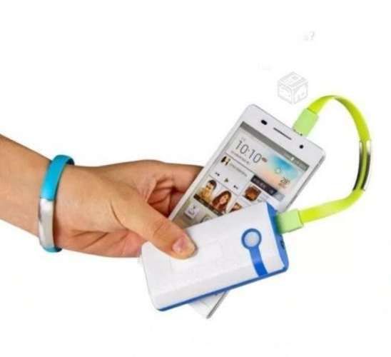 Brazalete Pulsera Cable Iphone USB Carga Celular