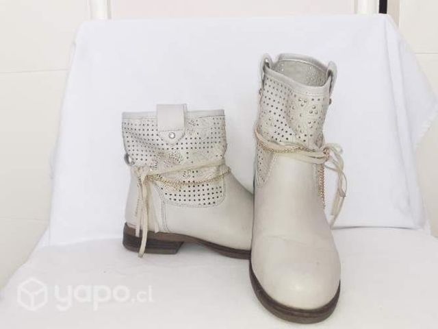 Botín Via Uno, beige