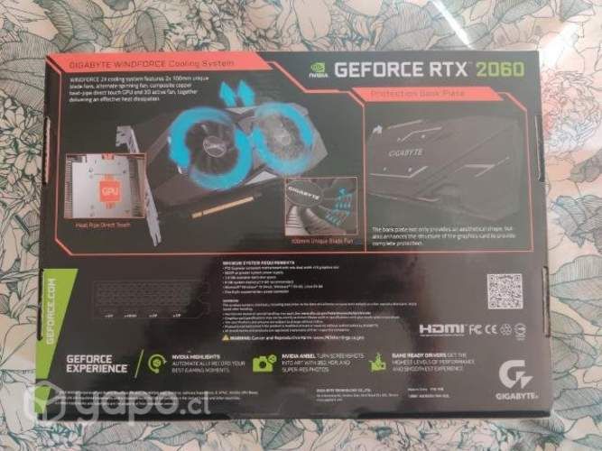 Nvidia RTX 2060 GIGABYTE OC edition