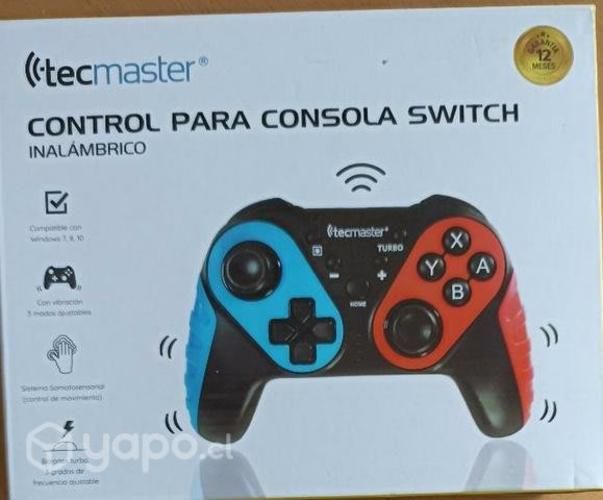 Control tipo nintendo switch