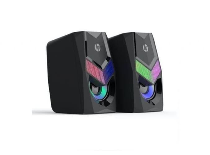 Parlante hp led stereo wired speaker dhe 6000